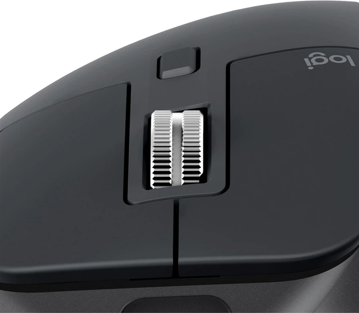 Миша Logitech MX Master 3S Performance Wireless/Bluetooth Graphite - Фото 3 Миша Logitech MX Master 3S Performance Wireless/Bluetooth Graphite - зображення 3
