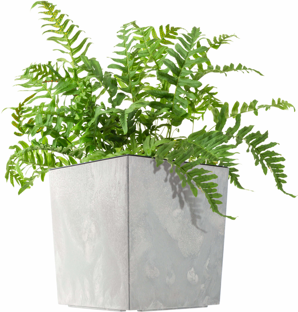 Doniczka z wkładem Kadax Szara 30 cm (5903699495247) - obraz 4