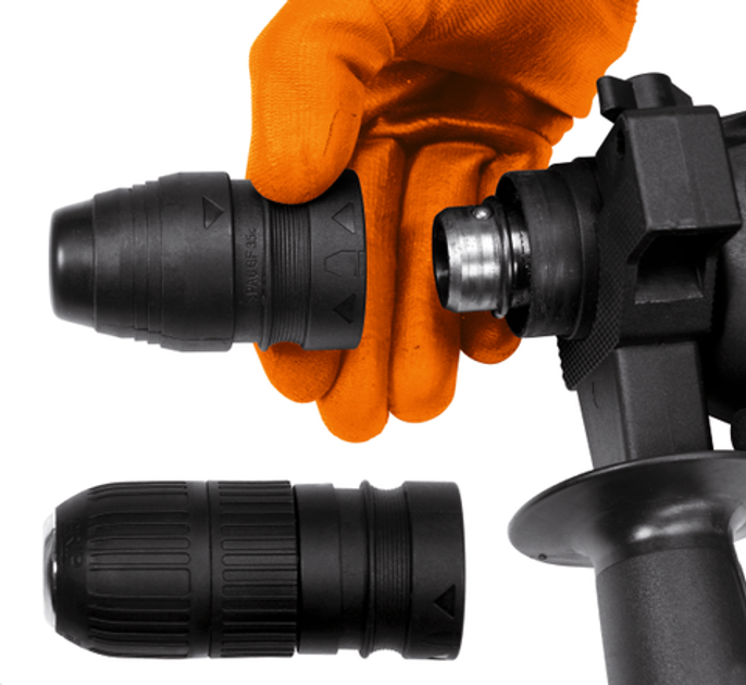 Młotowiertarka STHOR SDS PLUS 620 W 79054 (5906083010972) - obraz 4