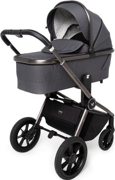 Прогулянкова коляска Muuvo Quick 2w1 SE 2 Diamond Graphite універсальна (5904261050413) - зображення 2