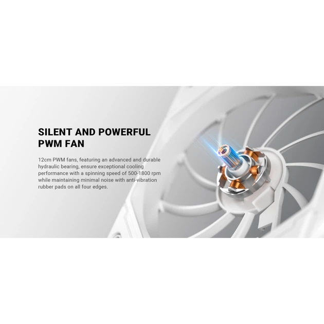 Система жидкостного охлаждения ID-Cooling FX240 Pro White - изображение 11