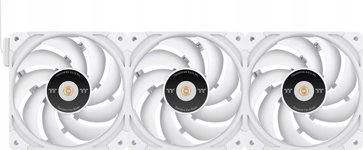 Zestaw wentylatorów Thermaltake TOUGHFAN EX12 Pro (3-Fan Pack) White (CL-F171-PL12WT-A) - obraz 3