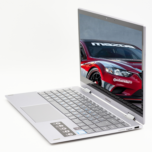 Ноутбук-планшет 14" Medion (Lenovo Group) S4401 Multi-Touch YOGA Intel Core i7 RAM 8 ГБ SSD 512 ГБ б/в Win10 Стильний корпус (3816) - изображение 3