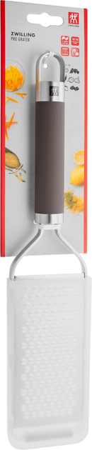 Тертка Zwilling J.A. Henckels Pro з нержавіючої сталі 33.7 см Сіра (4009839674426) - зображення 5
