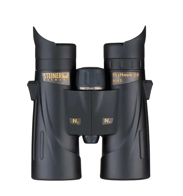 Бінокль Steiner SkyHawk 3.0 8x42 STF275 MTM463 – професійний бінокль для спостереження за птахами та природою з технологією High-Contrast Optics - изображение 2