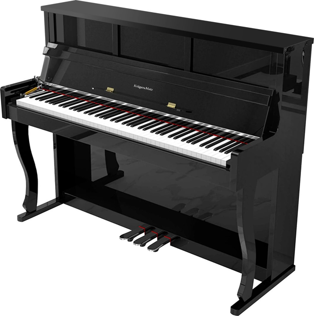 Цифрове піаніно Kruger&Matz KMDP-755 Чорне - зображення 1