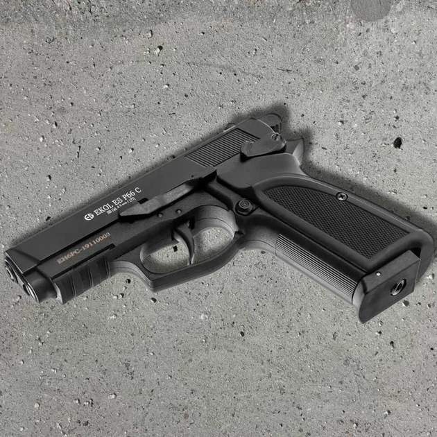 Пневматичний пістолет Ekol ES P66 Compact + 500 кульок + 10 шт балон СО2 - Фото 4 Пневматичний пістолет Ekol ES P66 Compact + 500 кульок + 10 шт балон СО2 - изображение 4