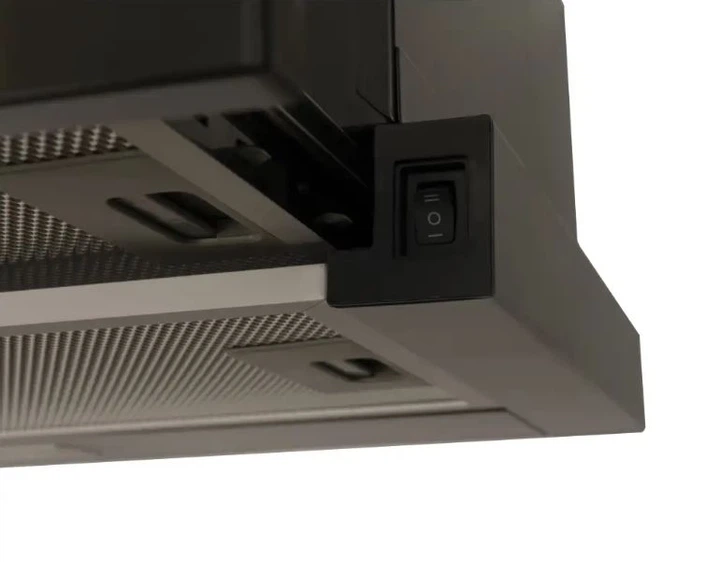 Витяжка телескопічна Ventolux Garda 60 BK (700) LED 2S - изображение 8