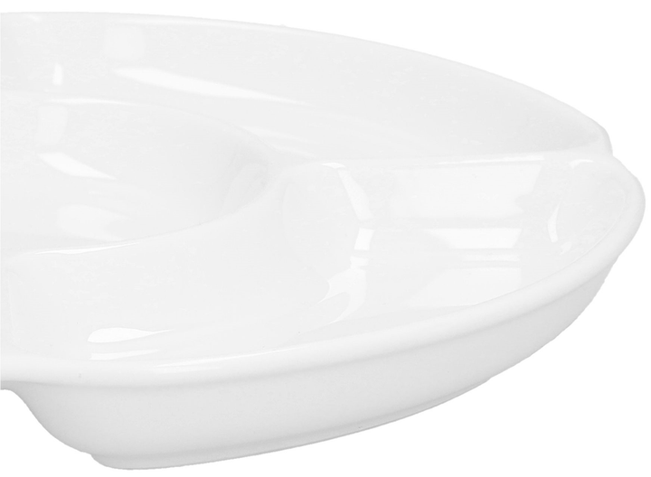 Półmisek Homla Fabio dzielony z przegródkami Biały 30 cm (5902869991039) - obraz 3