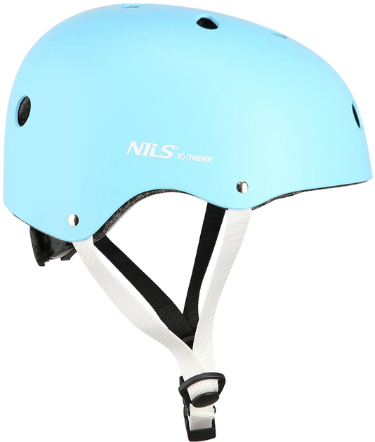 Kask Nils EXTREME MTW001 L 58-61 cm Niebieski (5907695520453) - obraz 3