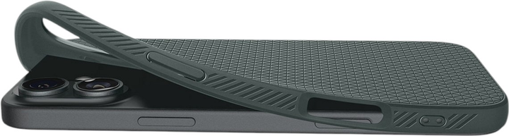 Etui Spigen Liquid Air do Apple iPhone 16 Abyss Green (8809971230919) - obraz 7