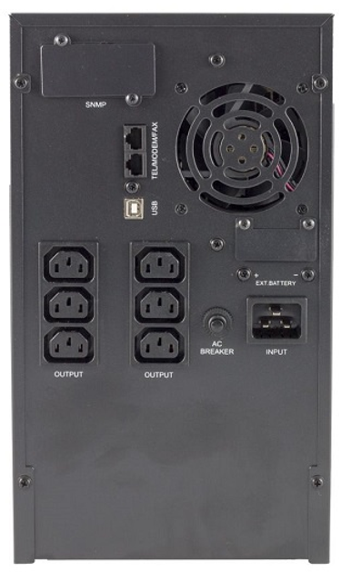 ДБЖ IPS TS1-LI-3k0-MC-LCD-4x9 3000VA 2400W (5902135117330) - зображення 2