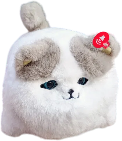 koto♡ Интерактивная игрушка Shantou Yisheng пушистый котик Fluff pets