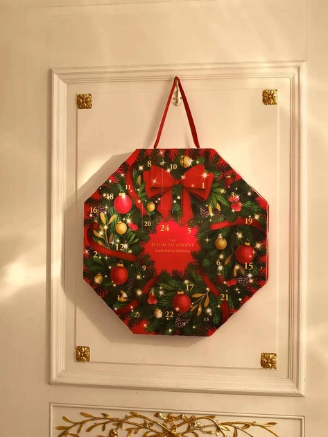 Адвент календар The Ritual or Advent для жінки, подарунковий набір для дівчина на день святого миколая та різдво The Rituals Classic Advent Calendar подарунок для дівчини на новий рік - зображення 4