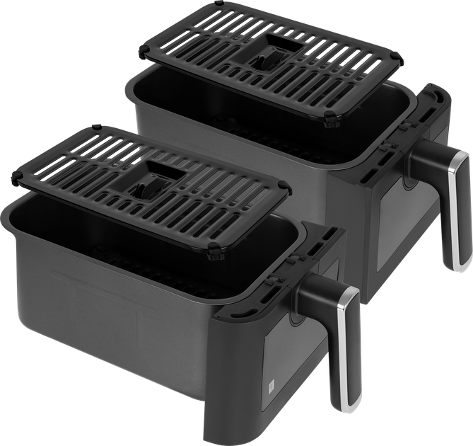 Frytkownica beztłuszczowa Teesa AIR FRYER DUAL POT XXL - obraz 7