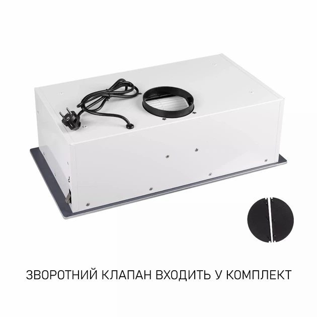 Комплект Minola: Вытяжка полновстраиваемая HBI 6473 WH GLASS 800 LED Line + Запасной алюминиевый фильтр 0095 - изображение 11