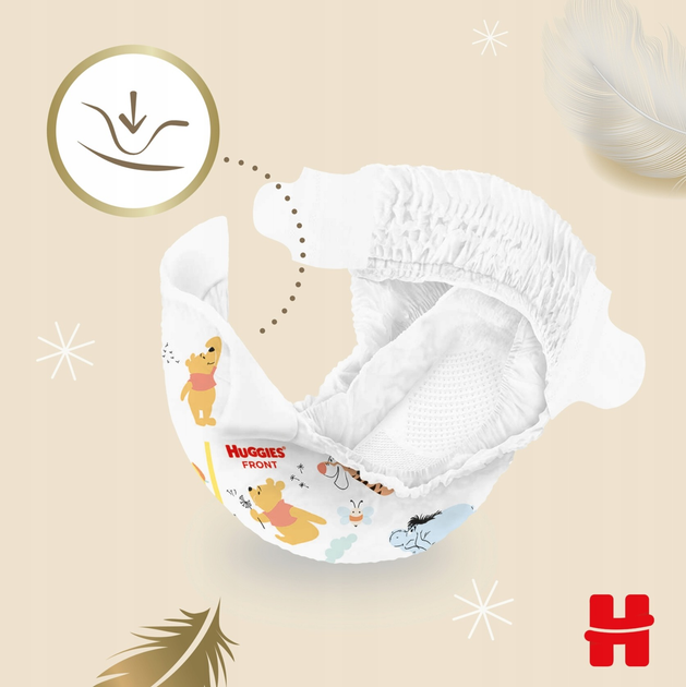 Підгузки Huggies Extra Care розмір 1 2-5 кг 8 x 26 шт (5029053564876/8) - зображення 6