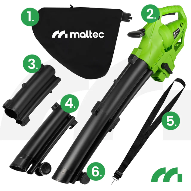 Пылесос для листьев Maltec MasterBlow3500W - изображение 3