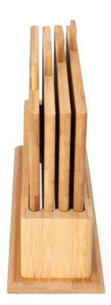 Zestaw desek Homla Bambou bambusowych 4 szt 26x18 cm (5904183812984) - obraz 5