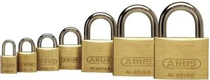 Набір замків Abus 60/40 Triples C 6 3 шт (2000508978809) - зображення 2