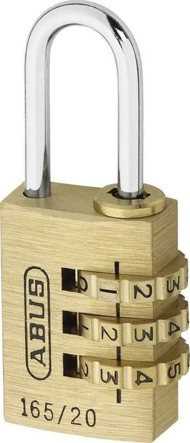 Комбінований замок Abus 20/165 165/20 B/EFSPP (4003318321610) - зображення 1