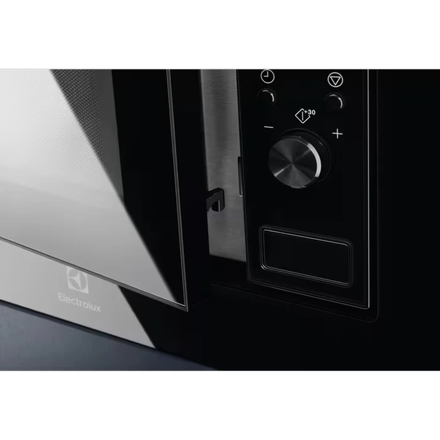 Мікрохвильова піч Electrolux вбудована, 20л, електрон. керування, 700Вт, дисплей, чорний [LMS2203EMK] - зображення 4