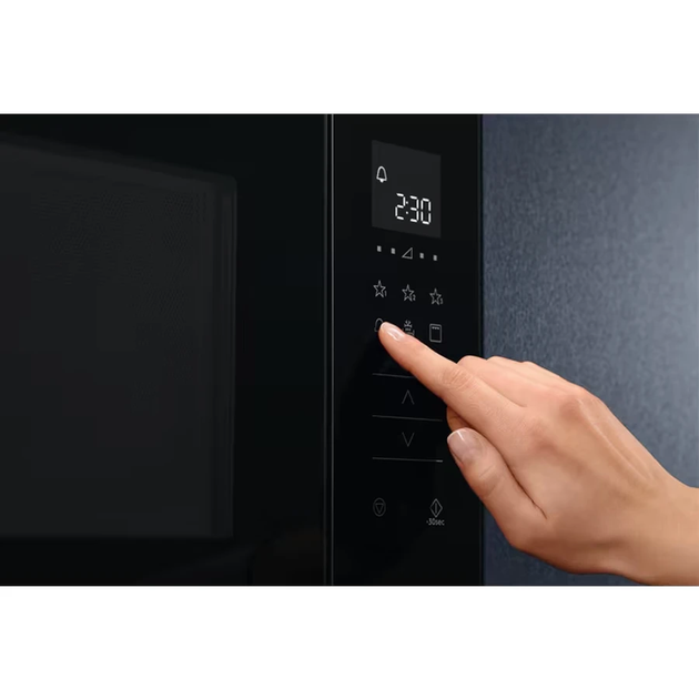 Мікрохвильова піч Electrolux вбудована, 20л, електрон. керування, 700Вт, дисплей, чорний [LMS2203EMK] - зображення 5