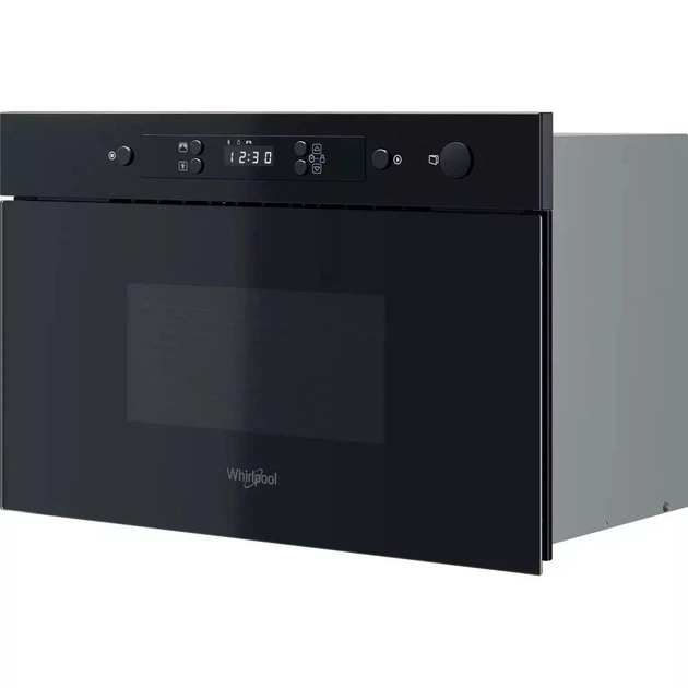 Встраиваемая микроволновка Whirlpool, 22 л, электронное управление, 750 Вт, с дисплеем, черного цвета (631219) - изображение 2