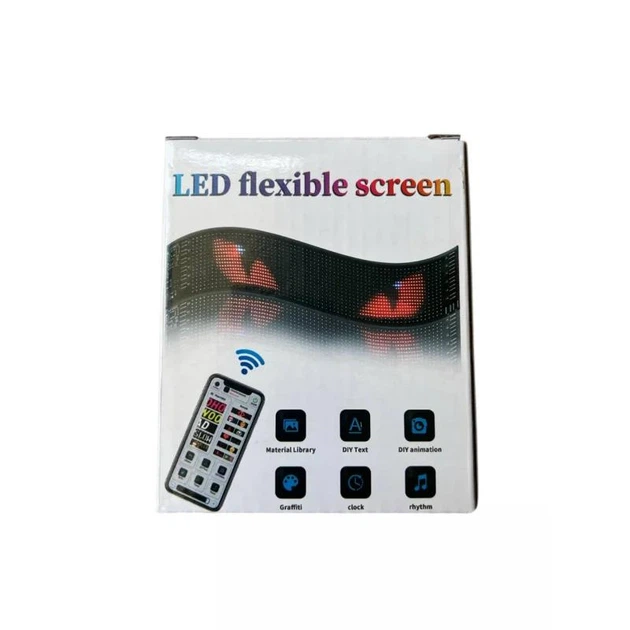 Светодиодная лента в авто LED EYES 16 x 96 (120 х 595мм) динамичная анимация - изображение 2