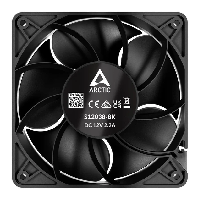 Корпусный вентилятор 120 мм Arctic S12038-8K ACFAN00294A - изображение 4