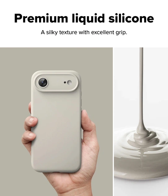 Чехол Ringke Silicone Magnetic для iPhone Air Stone (SIMG1109E72) - Фото 6 Чехол Ringke Silicone Magnetic для iPhone Air Stone (SIMG1109E72) - изображение 6