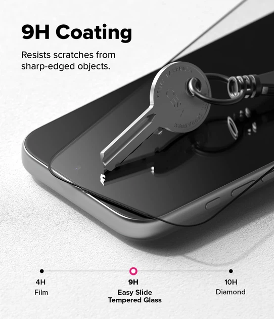 Защитное стекло Ringke Easy Slide Tempered Glass 2-Pack для iPhone 17 Pro Max Black (G4as1123) - изображение 7
