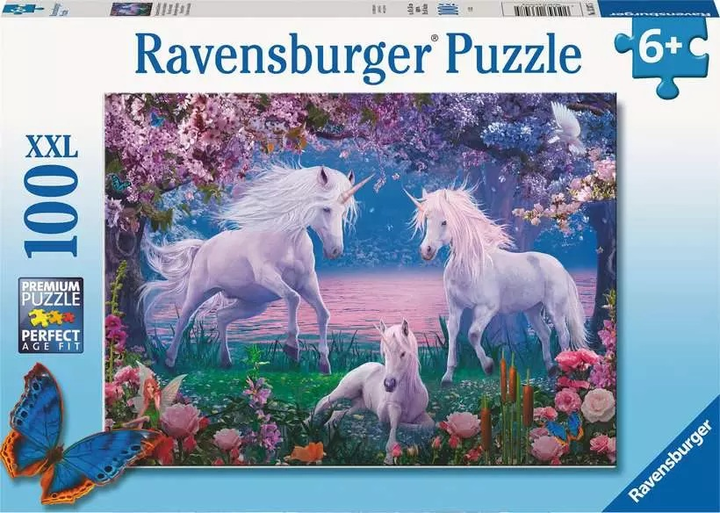 Puzzle Ravensburger Unicorn XXL 100 elementów 13347 (4005556133475) - obraz 1