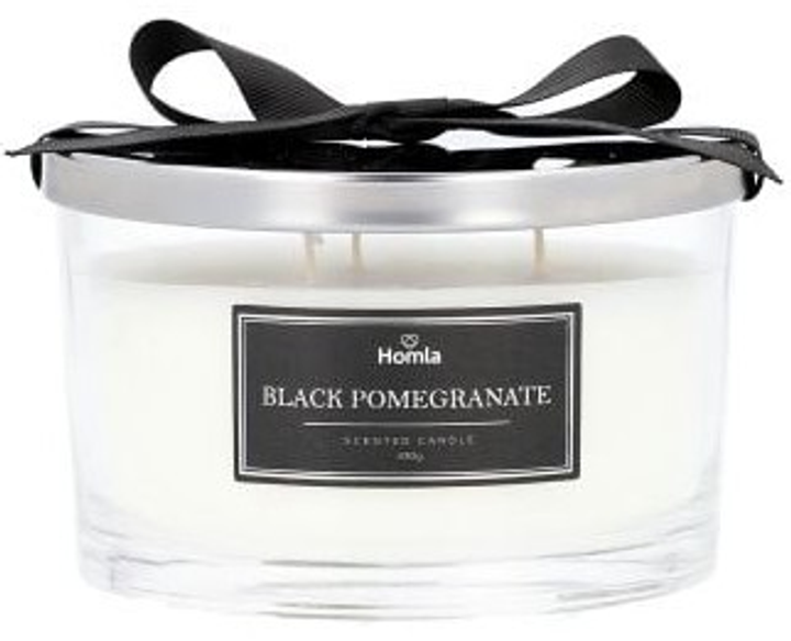 Ароматична свічка Homla Moon Black Pomegranate 994795 430 г (5902869994795) - зображення 1