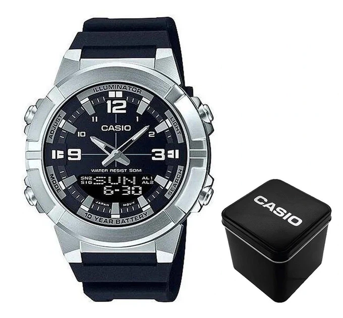 Наручний годинник Casio AMW-870-1A - Фото 1 Наручний годинник Casio AMW-870-1A - изображение 1