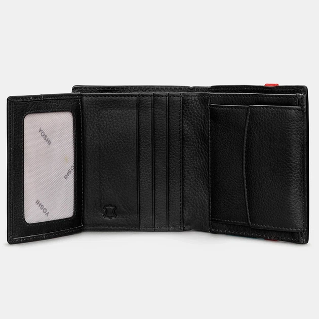Гаманець чоловічий Yoshi Y2035E 17 1 Elastic (Black) - Фото 3 Гаманець чоловічий Yoshi Y2035E 17 1 Elastic (Black) - изображение 3