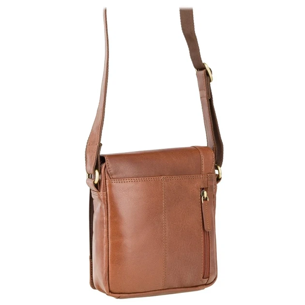 Сумка чоловіча Visconti S7 Messenger Bag A5 Lee (Tan) - Фото 2 Сумка чоловіча Visconti S7 Messenger Bag A5 Lee (Tan) - изображение 2