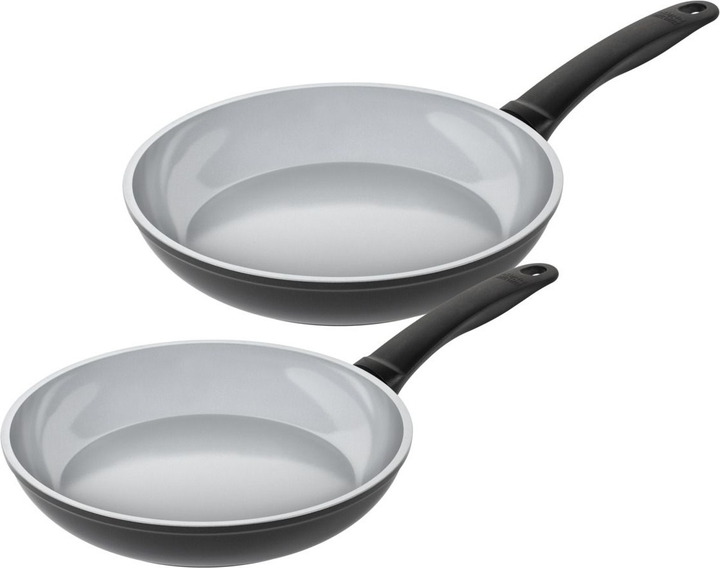 Набір сковорідок Kuhn Rikon Easy Ceramic керамічних 24 + 28 см (7610154315665) - зображення 1