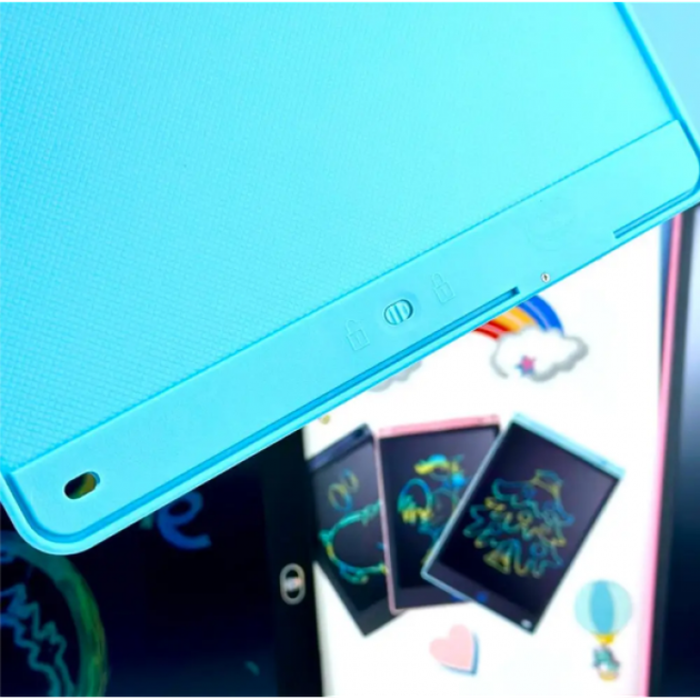 Графический планшет для рисования и заметок Доска для рисования 16" LCD Writing Tablet 34.8×23.3×0.5 см Синий - изображение 3