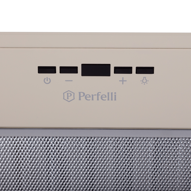 Бежевая мощная кухонная вытяжка Perfelli BIET 6512 A 1000 IV LED, встраиваемая в шкаф, 1000 куб.м., 60 см - изображение 4