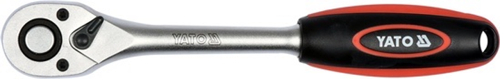 Grzechotka YATO 72 zęby 1/4" 148 mm (YT-0322) - obraz 1