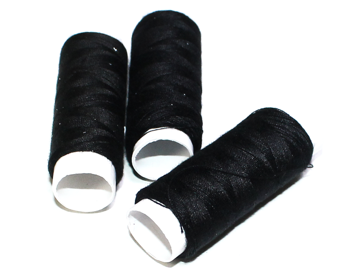 Нитки FROM FACTORY KNP №40 Китай черные 10шт - изображение 4