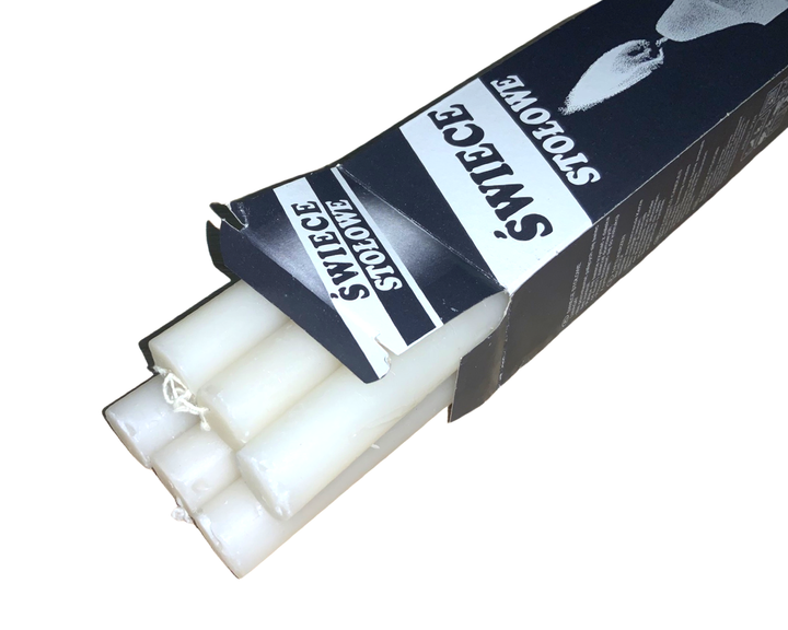Свечи FROM FACTORY AS6 столовые парафиновые 6шт/16см/Ø≈1.8см - изображение 4
