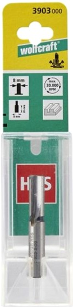 Frez do rowków Wolfcraft HSS 8 x 20 mm (3903000) - obraz 2