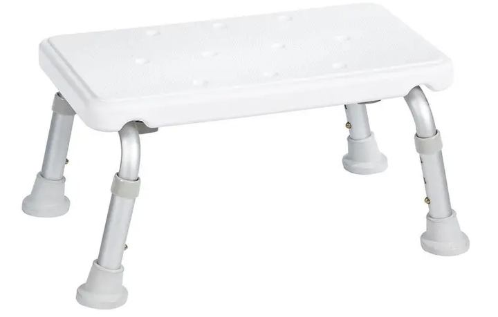 Taboret-stopień Ridder łazienkowy regulowany, biały (4006956951294) - obraz 1