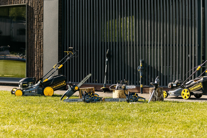 Акумуляторний триммер для трави Grunder GT-L0218Y - зображення 13