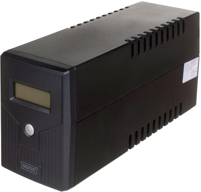 ДБЖ Digitus Line-Interactive LCD 800VA/480W Black (DN-170064-LCD-B) - зображення 2