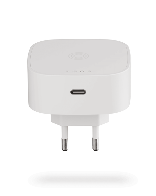 Бездротовий зарядний пристрій Zens Wireless Charging Adapter White (ZESC18W/00) - зображення 13