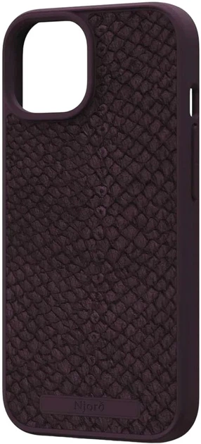 Чехол-накладка Njord Salmon Leather MagSafe Case Rust для iPhone 15 Plus (NA52SL03) - изображение 8