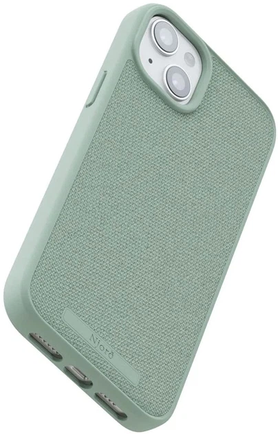 Чехол-накладка Njord Fabric MagSafe Case Turquoise для iPhone 15 Plus (NA52FA13) - Фото 10 Чехол-накладка Njord Fabric MagSafe Case Turquoise для iPhone 15 Plus (NA52FA13) - изображение 10